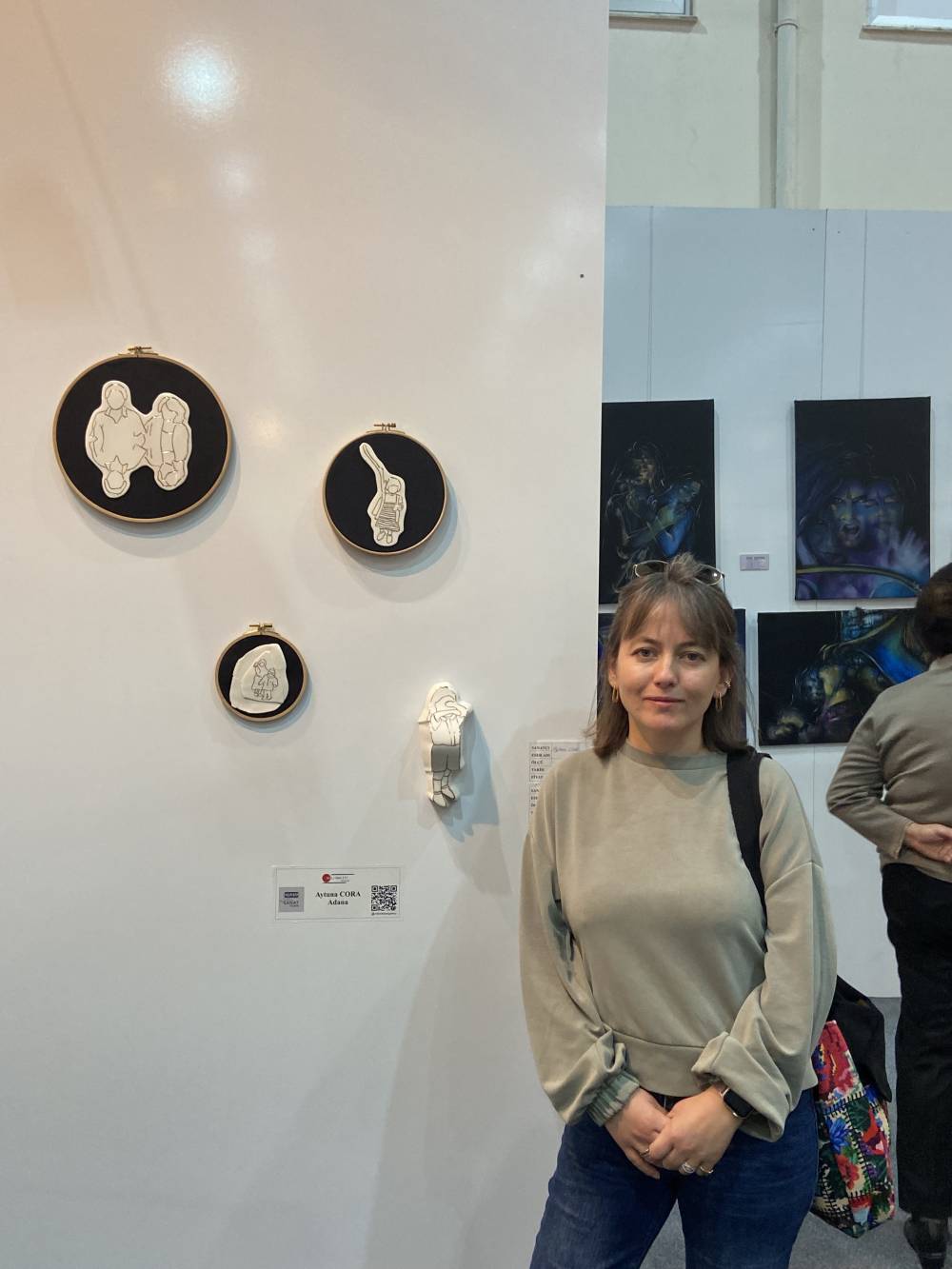 Arş. Gör. Aytuna Cora Mersin Çağdaş Sanat Fuarında